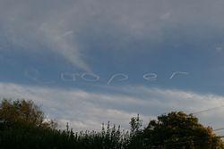 We organised a message to the Buck