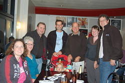 11 Marilyn, Maureen, John, Steve, Kyla, Graham, Susan and Brett in Melbourne Street